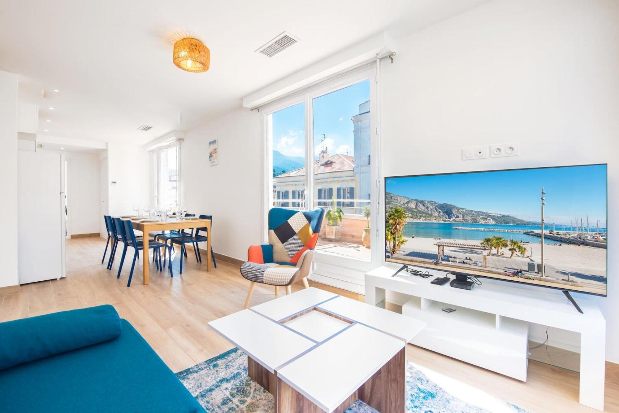 Gloria Marris Apartman Menton Kültér fotó