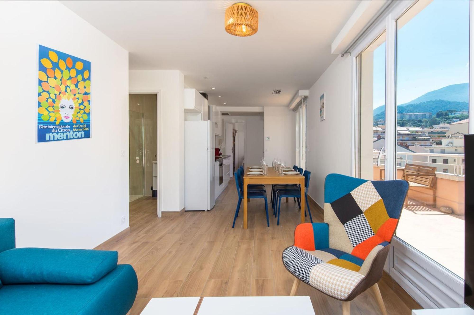 Gloria Marris Apartman Menton Kültér fotó
